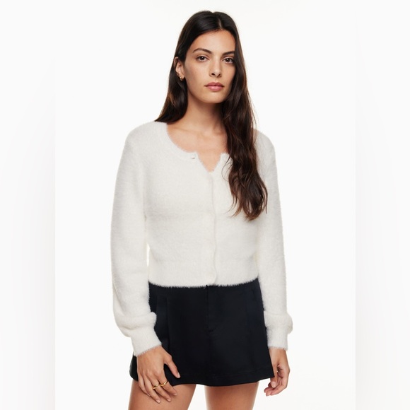 Aritzia’s Sunday Best “Carmen” Cream Cardigan - Picture 2 of 11